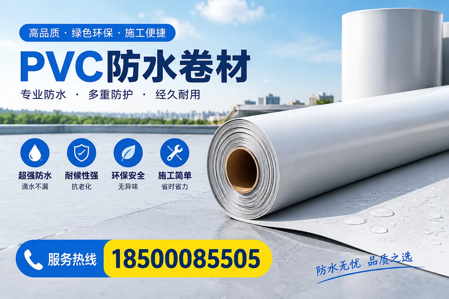 选用PVC防水卷材时需要避开的常见误区，特别是在东莞